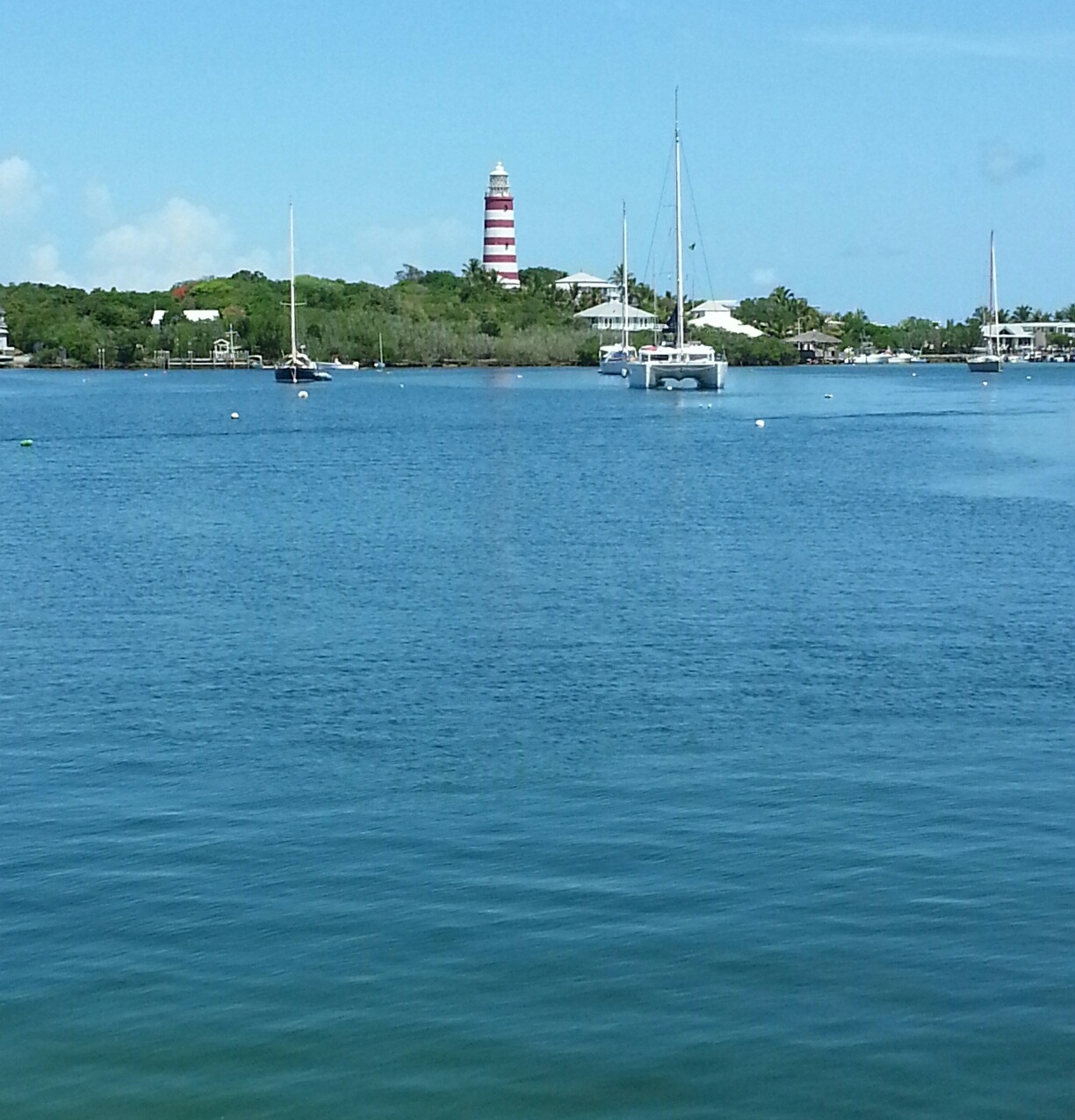 Hope Town harbour on Elbow Cay in the Bahamas from Coldwell Banker Real Estate